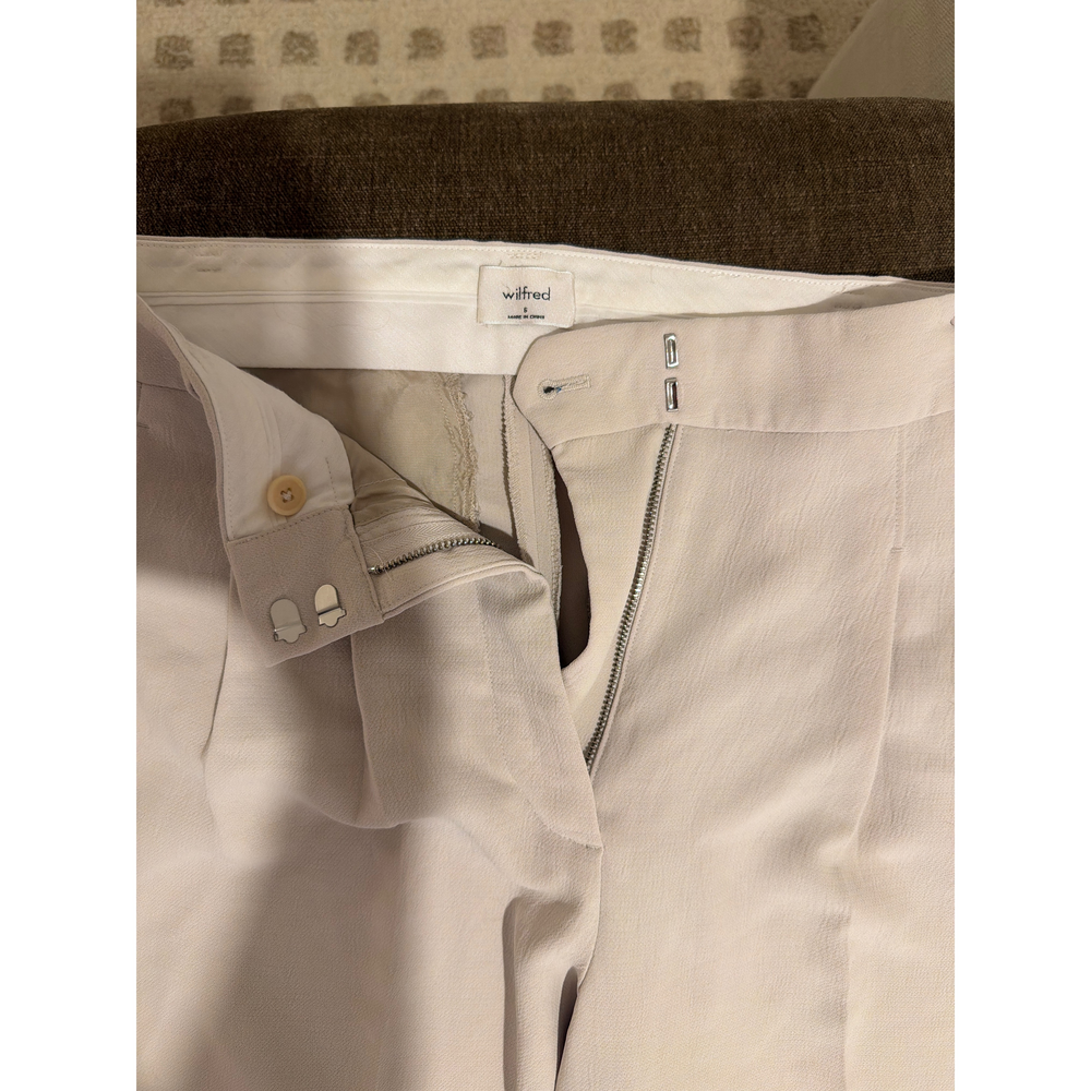 Aritzia Aritiza Wilfred effortless pant in Cream - Picture 3 of 6